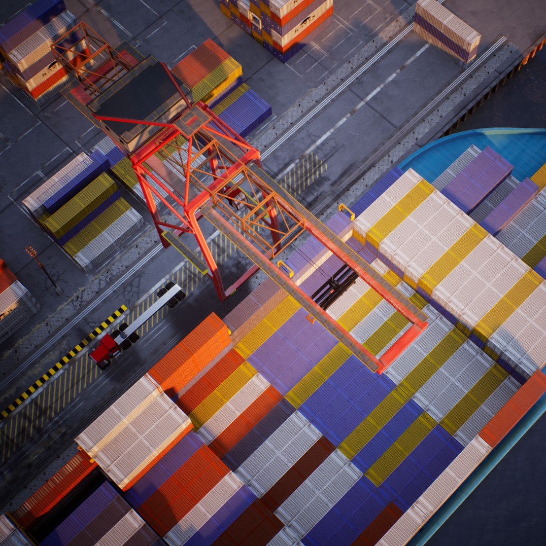VR Simulator for Crane Operators