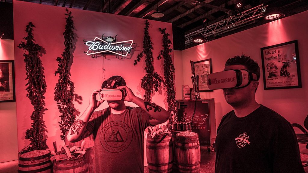 The Budweiser Beer Garage