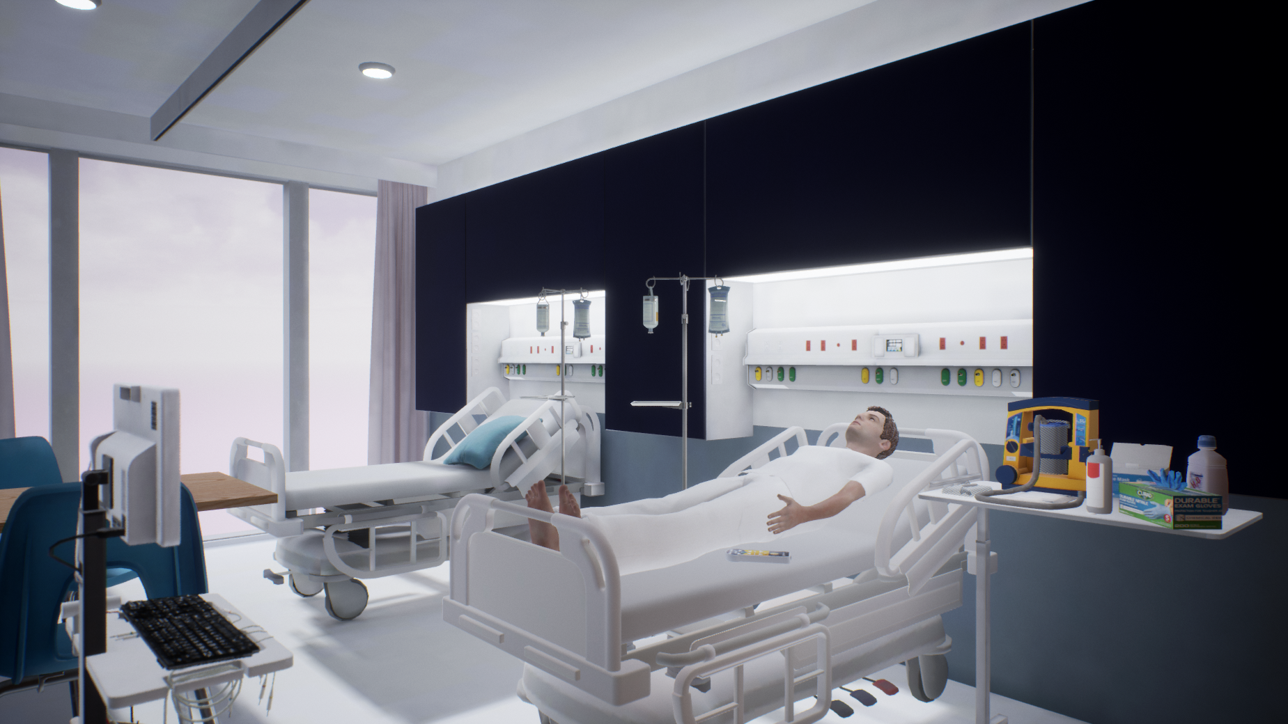 Tracheotomy patient room