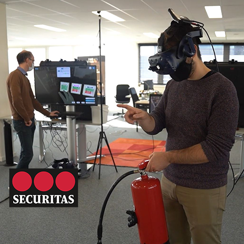 Veilig brandblussen dankzij Virtual Reality Fire Training