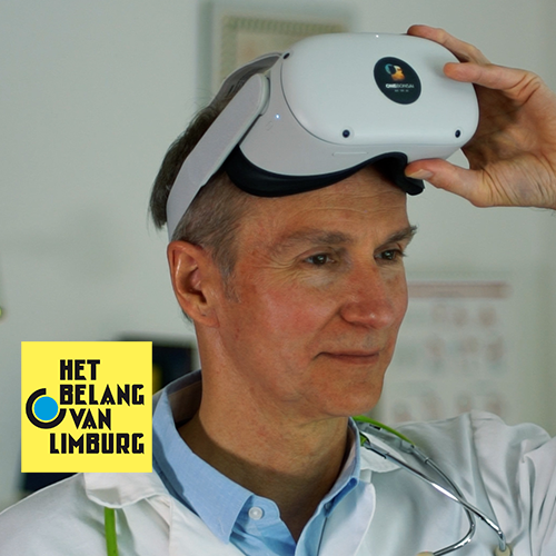 Limburgse Zorgacademie leert aspiratiesonde inbrengen met VR-Bril