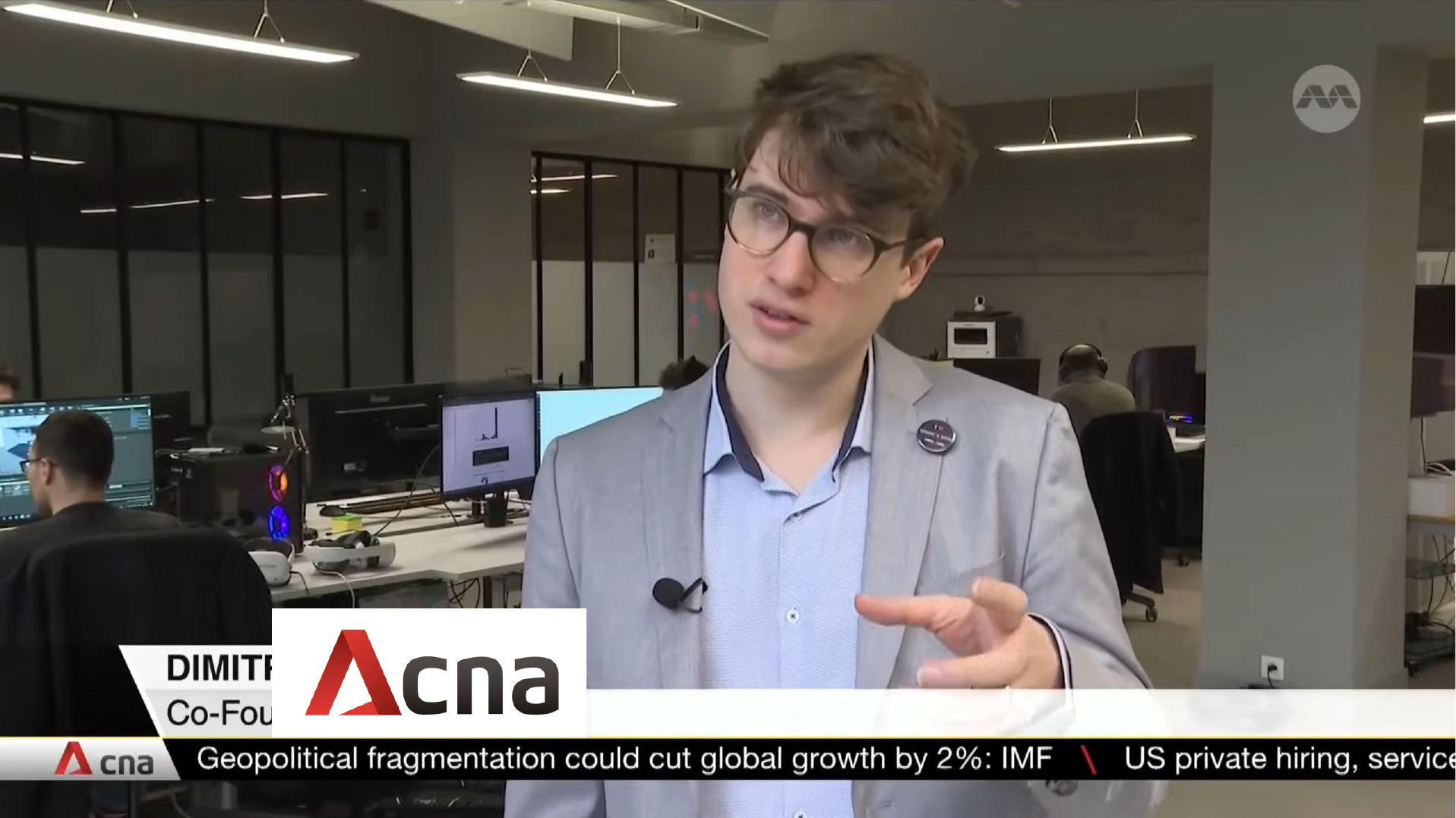 Channel News Asia: OneBonsai interview with Dimitri Pirnay, OneBonsai's Co-Founder