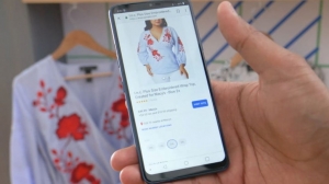 Scan a piece of clothing to find it right away with Google Lens